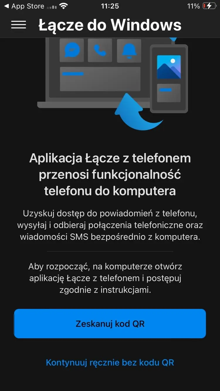 Zeskanuj kod QR
